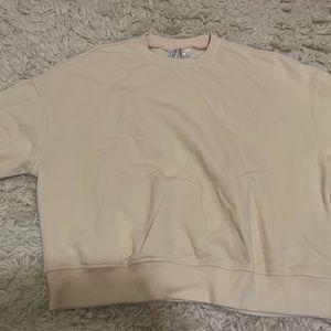 h&m cream colored sweater